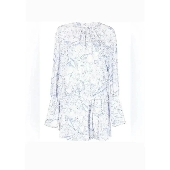 Tibi Isa Toile Short Shirtdress Size 2 - Picture 2 of 7